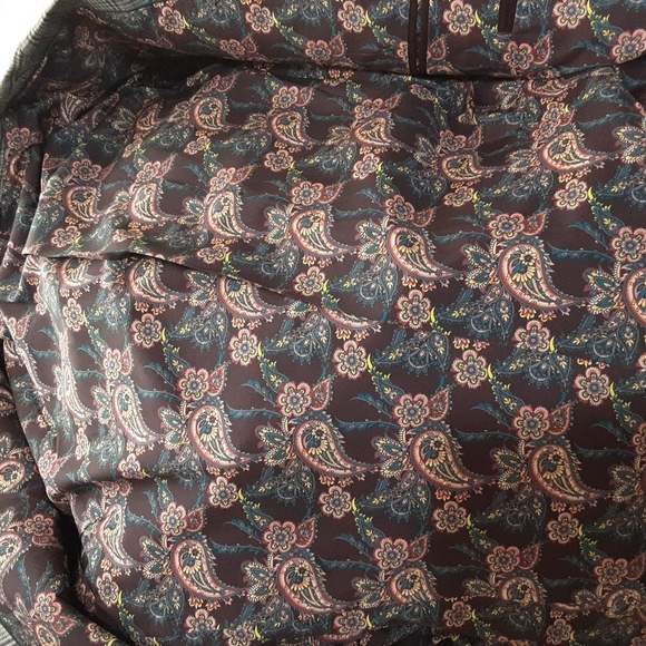 New Paisley & Gray men's blazer suit plaid 2 buttons closure - Picture 10 of 12